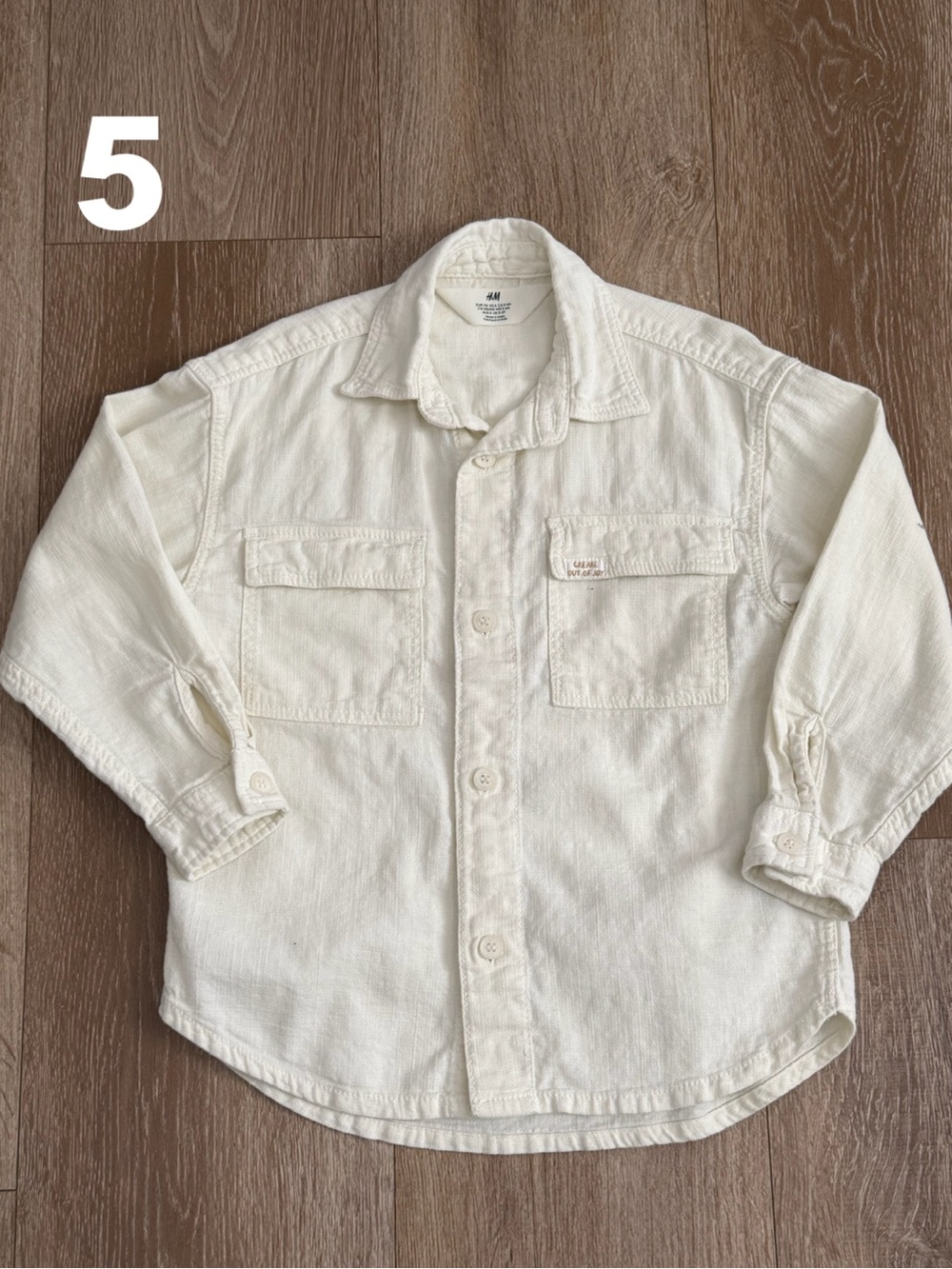 BUNDLE (10) Kids Boys Shirt Jeans and Pants Mixed Clothing Fall Winter Size 6 - Picture 6 of 9